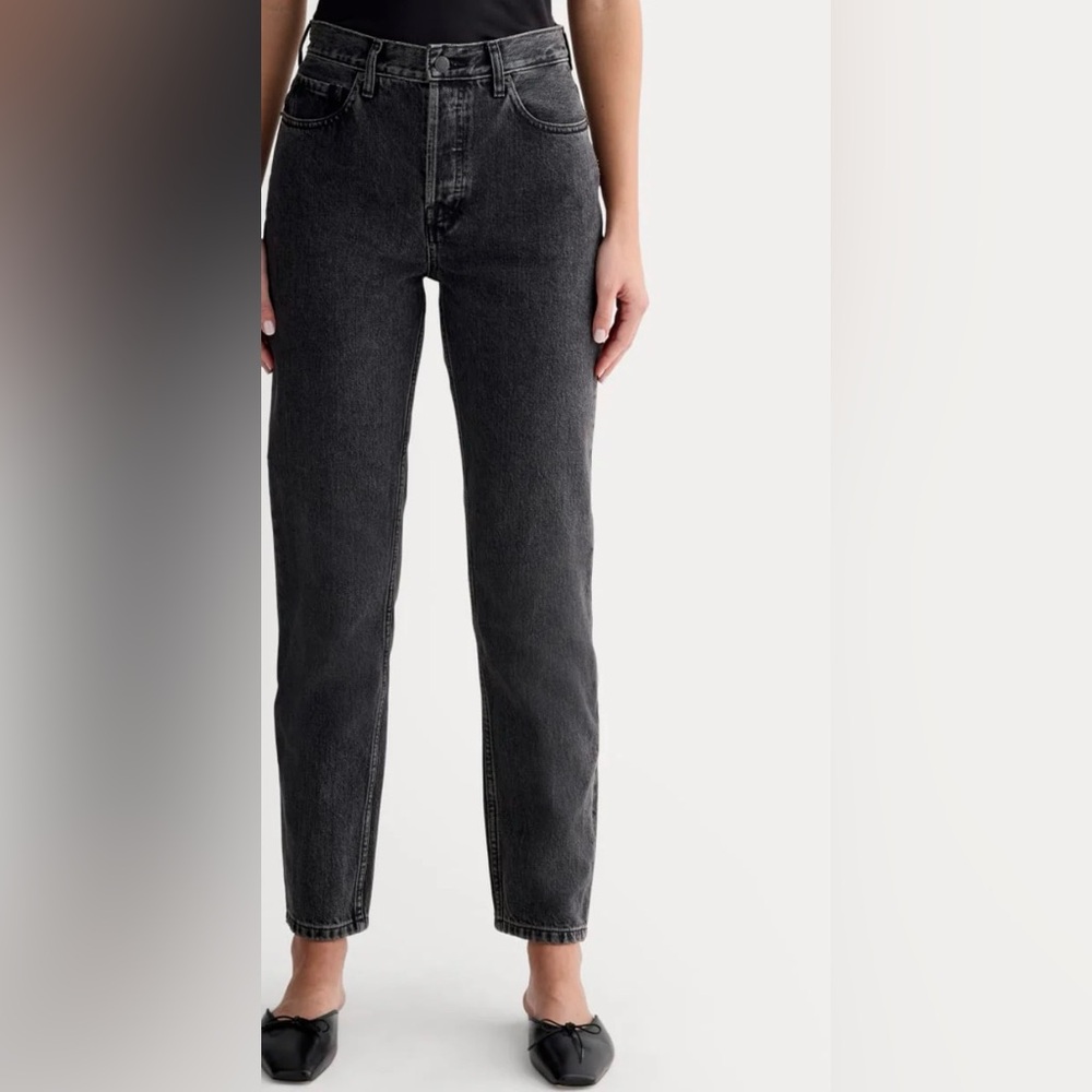 Everlane The 90’s Cheeky Jean Washed Black - 27 ankle